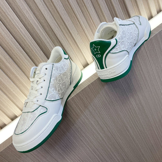 CD 26s One Sneaker White Green Calfskin 920126