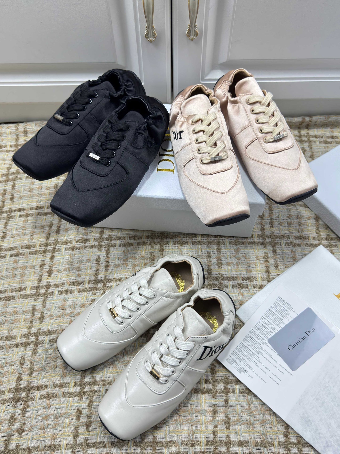 CD 26s Cœur Sneaker Off White Leather 695459