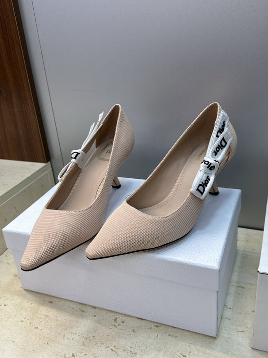 CD J'Adior Pump 6.5cm Beige Technical Fabric 633062