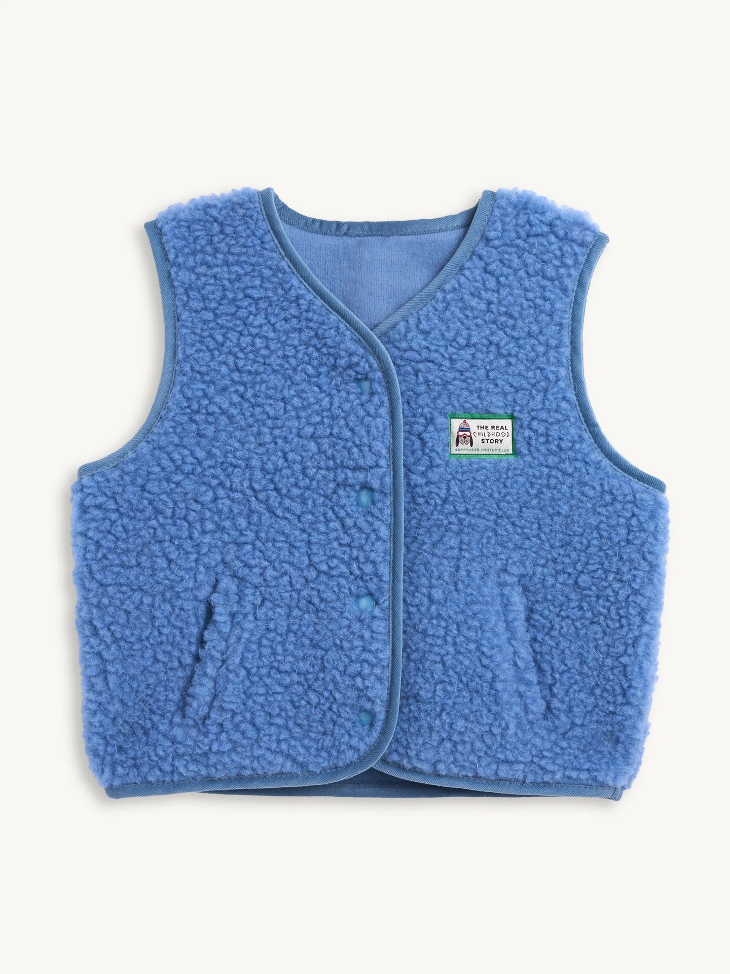 Merino Vest - Ice Blue
