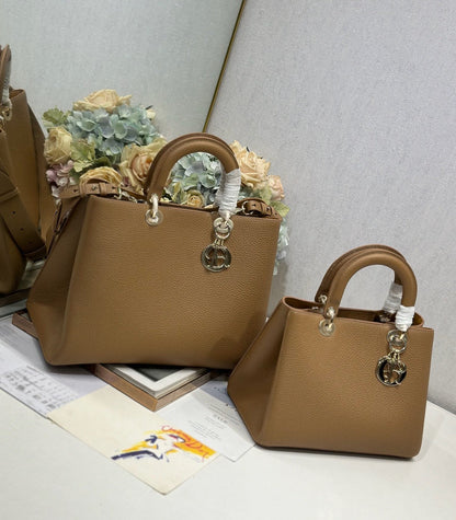 CD Diorissimo Brown in Cowhide 288184