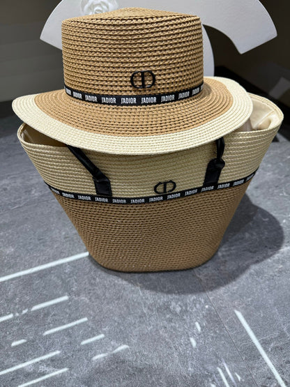 CD Tote Bag & Hat Set Plant Grass 209739