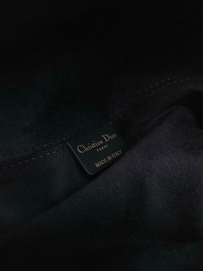 cd large toujours 37 black calfskin