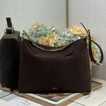 CD 2026 Bag 39cm Suede Leather 288377
