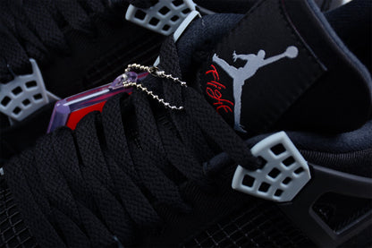 AJ 4 Retro Black Canvas