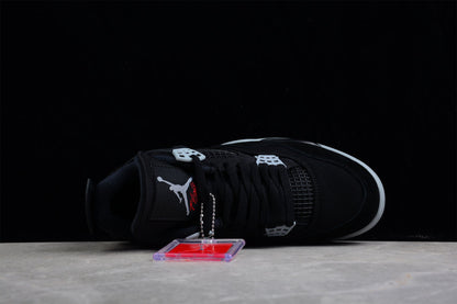 AJ 4 Retro Black Canvas