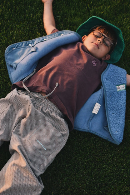 Merino Vest - Ice Blue