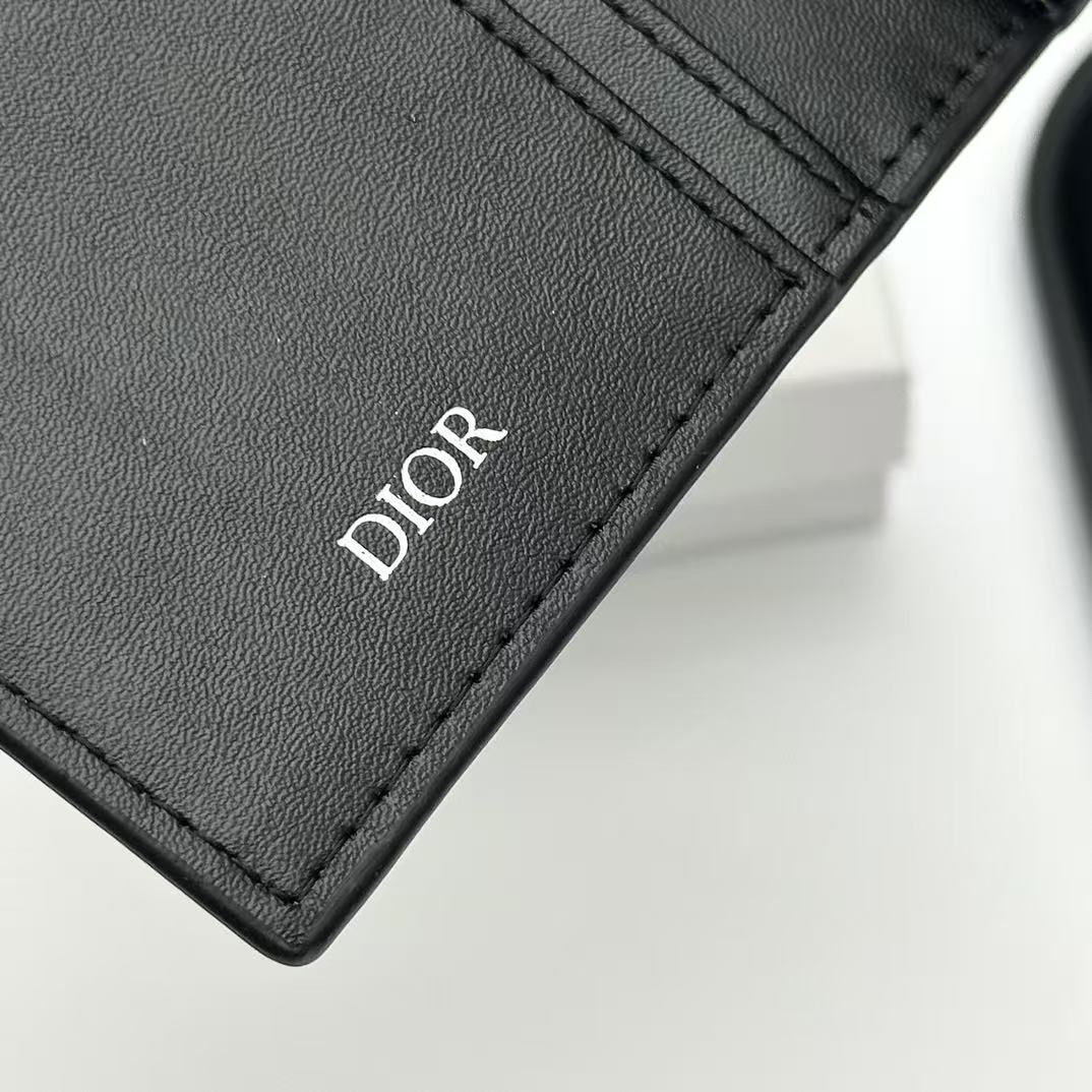 CD Icon Long Bifold Wallet