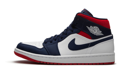 Air Jordan 1 Mid SE Olympic Sneakers - Heritage Edition