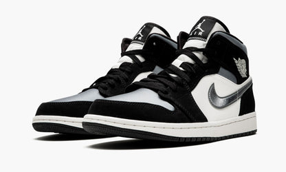 Air Jordan 1 Mid SE Satin Grey Sneakers - Retro Runner | Silhouette King