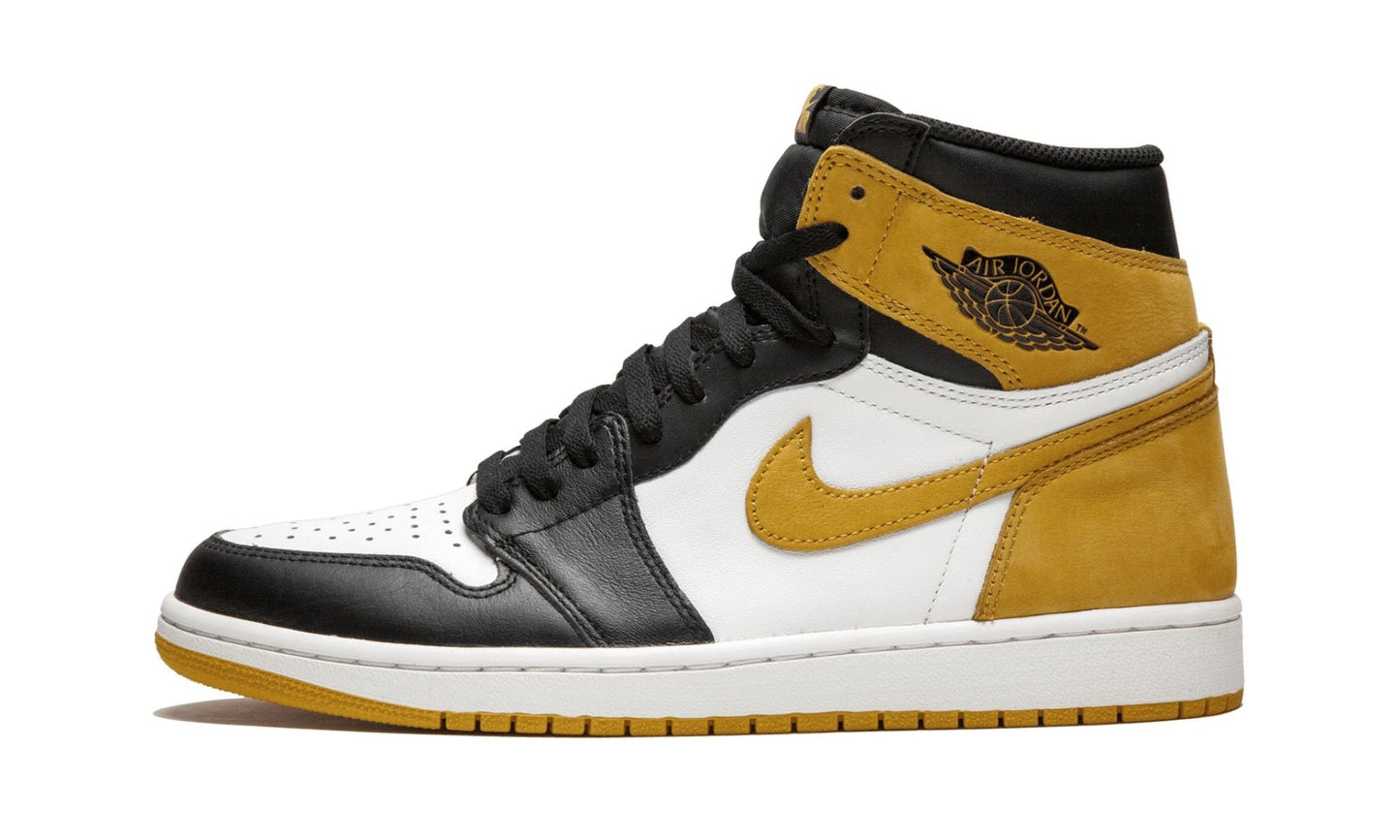 Air Jordan 1 Retro High OG Yellow Ochre Sneakers - Court Icon