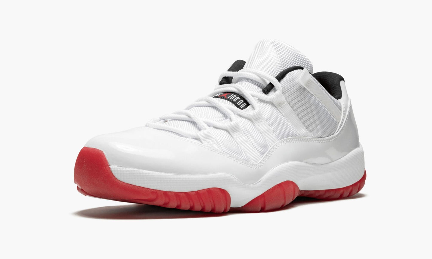 Air Jordan 11 Retro Low White/Varsity Red Sneakers - Court Icon