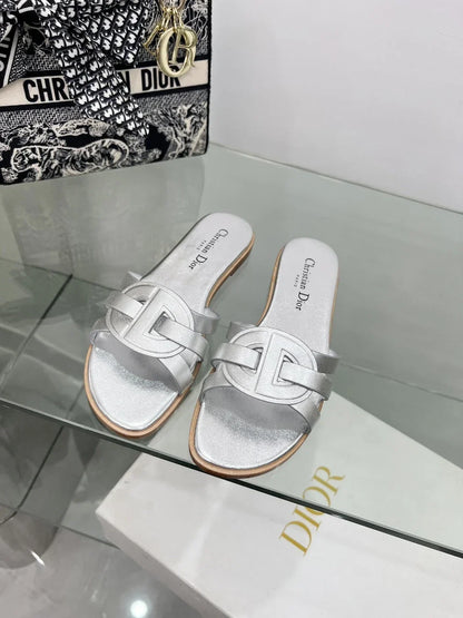 Dior 2026 D-Club Slide Sandal Cowhide 927362