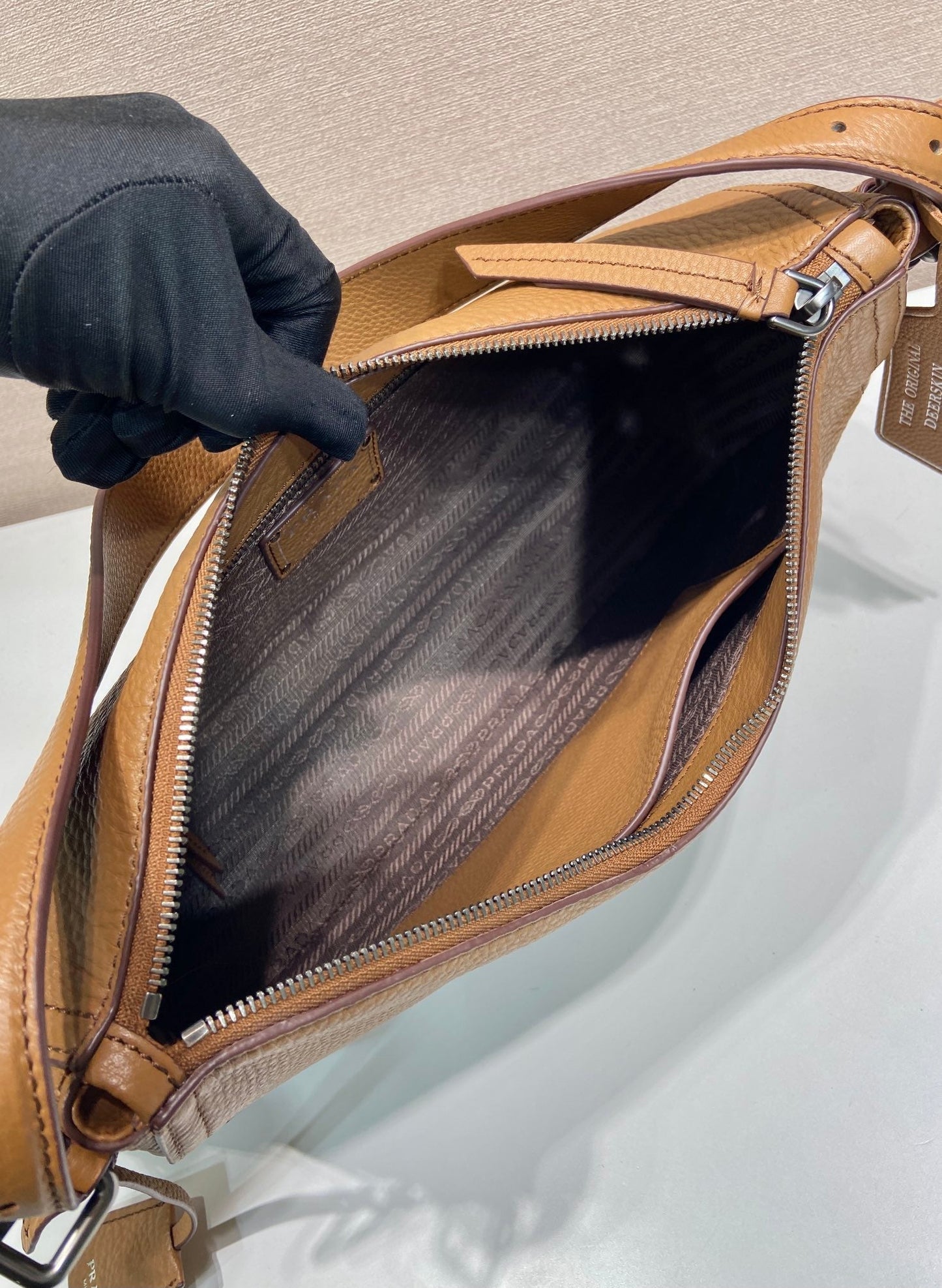 Prada 2026 Aimée Bag 36cm Grained Leather 282667