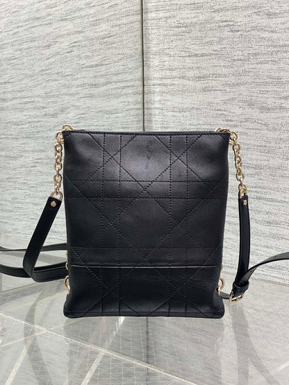 Dior 2026 Trianon Hobo Chain Bag 21cm Lambskin 289177