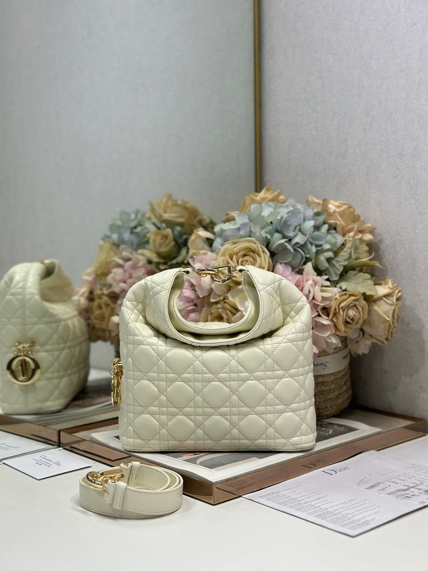 Dior 2026 Toujours Hobo 27cm Lambskin