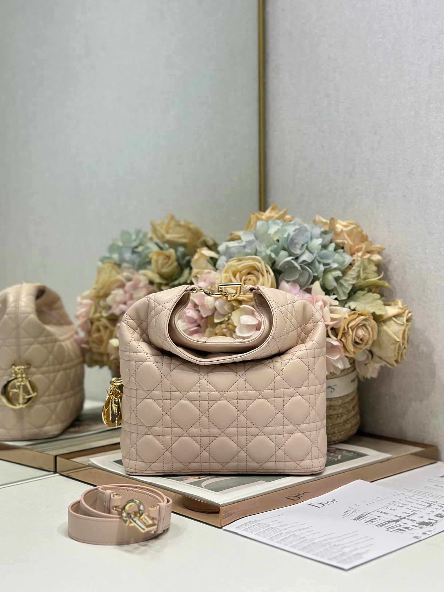 Dior 2026 Toujours Hobo 27cm Lambskin