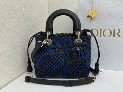 Dior 2026 Woven Bag 24cm Lambskin