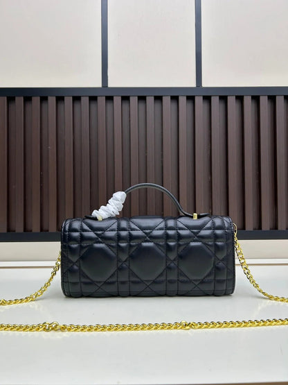 Dior 2026 Miss Caro Top Handle Pouch 24cm Lambskin