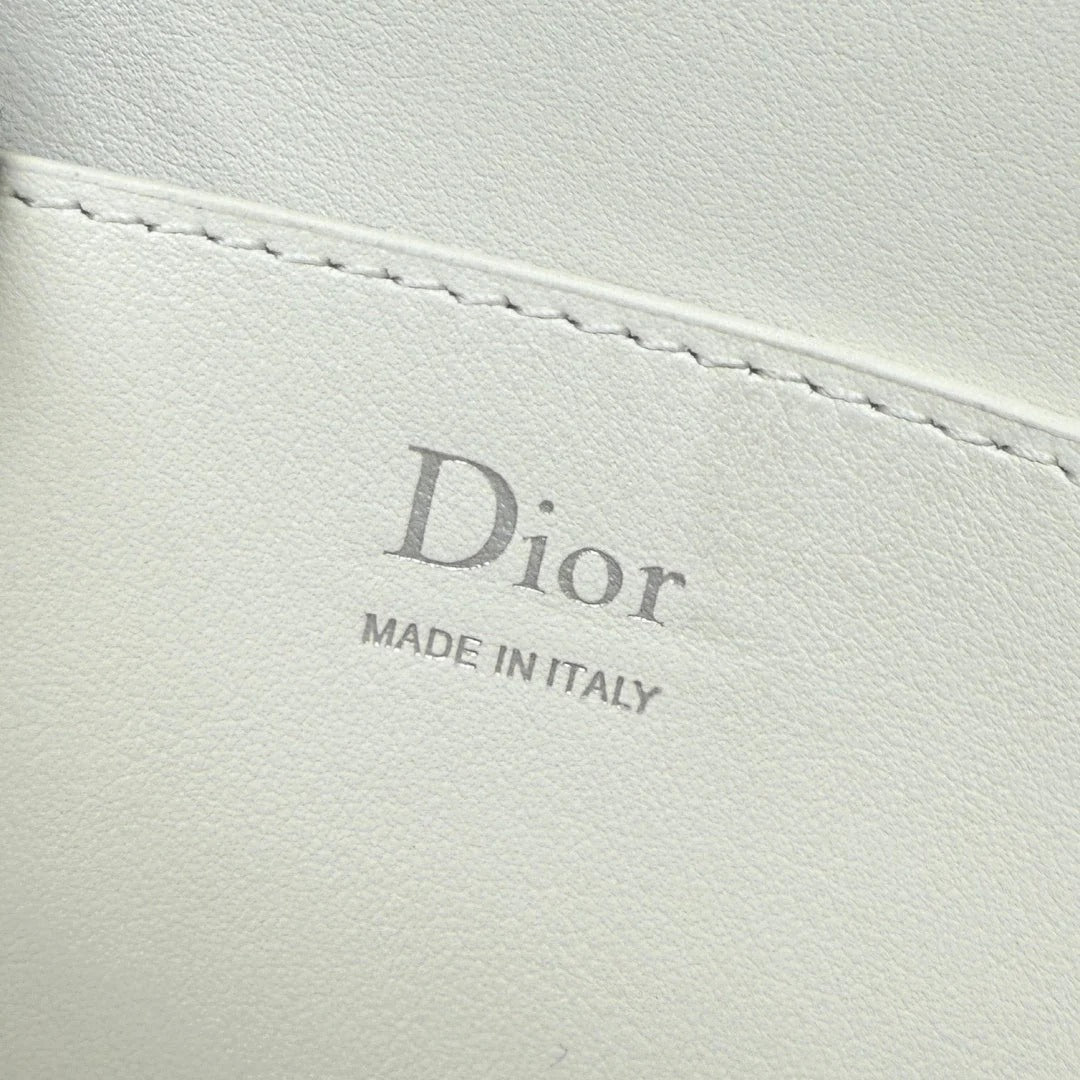 Dior 2026 Chain Bag 21cm Fabric Lambskin