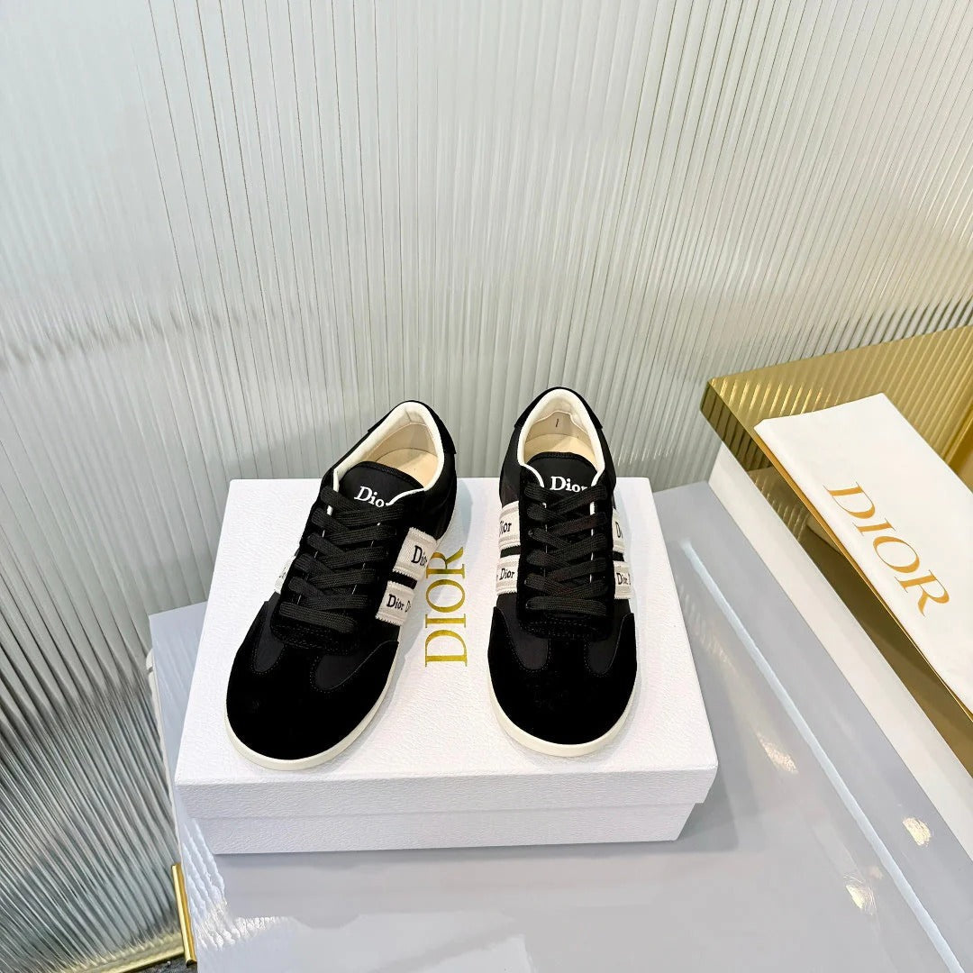 Dior 2026 Ribbon Sneaker Suede Calfskin 713660