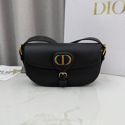 Dior 2026 Bobby East-West Bag 21cm Multicolors Fabric and Grained Calfskin