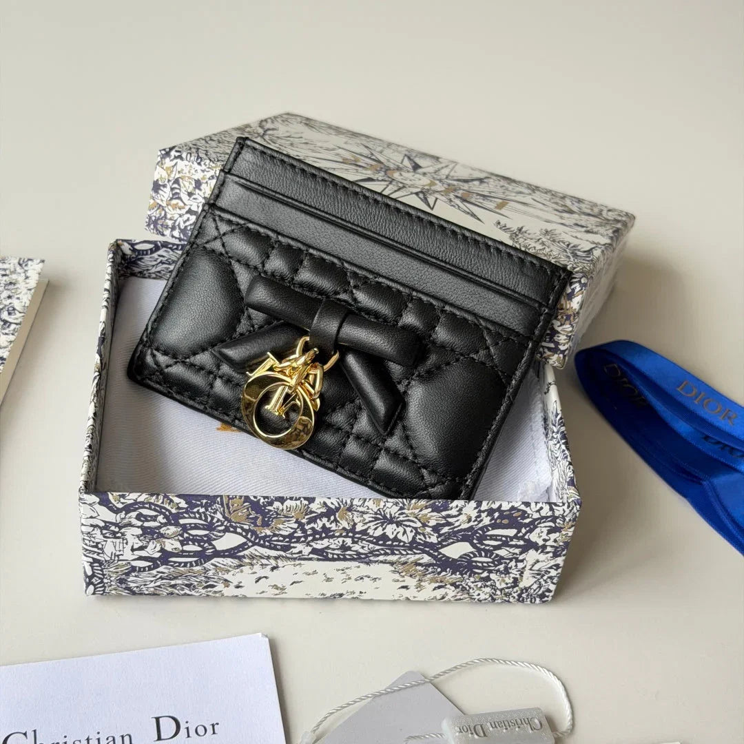 CD 2026 Freesia Card Holder Lambskin