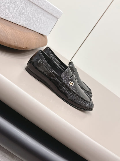 CD 26A Loafers Black Patent Leather 738311