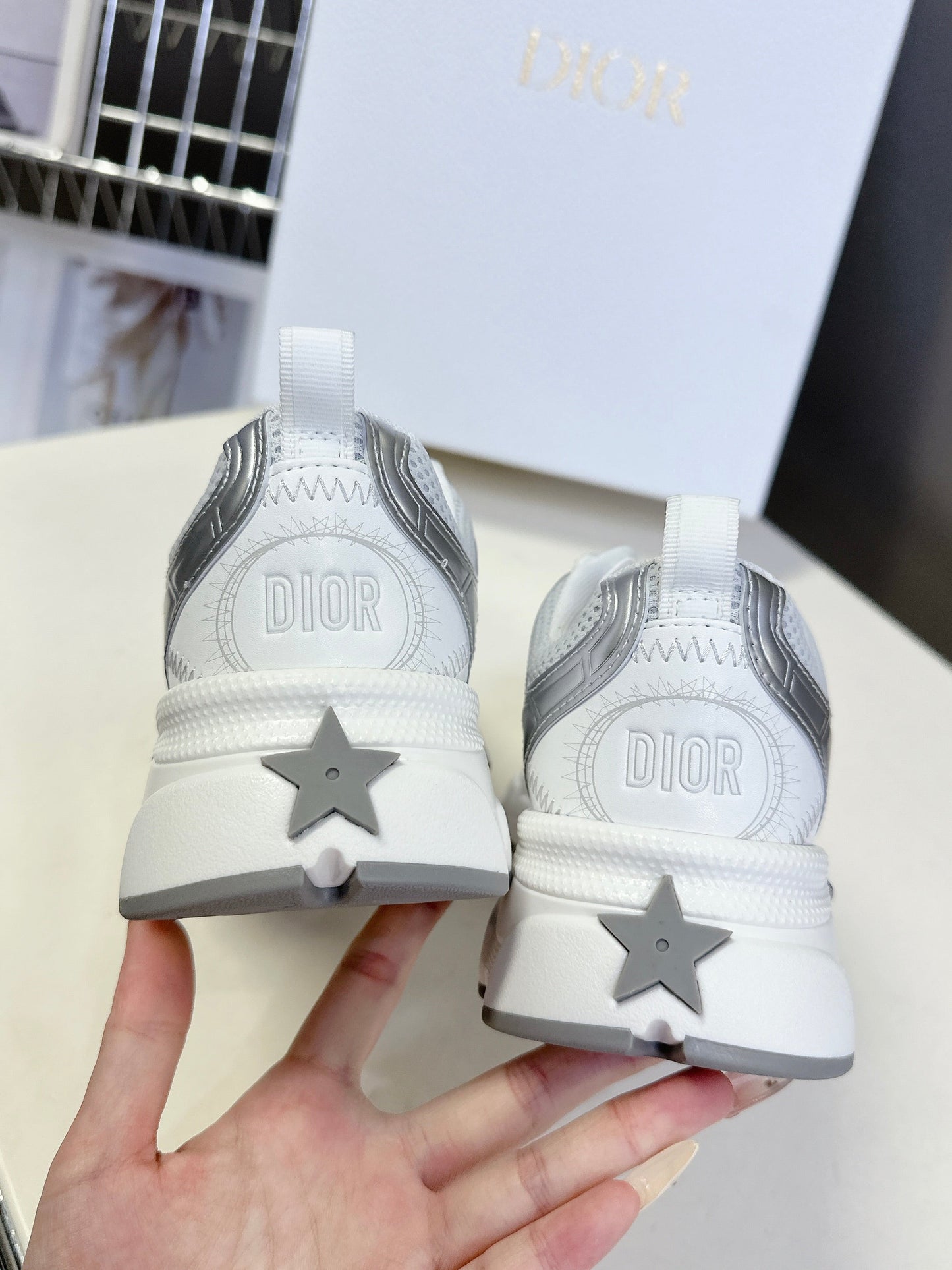 CD 25 Sneaker White Sliver 307167
