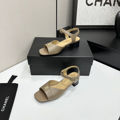CC 2026 Mary Jane Sandals 45 Taupe Cowhide 668113