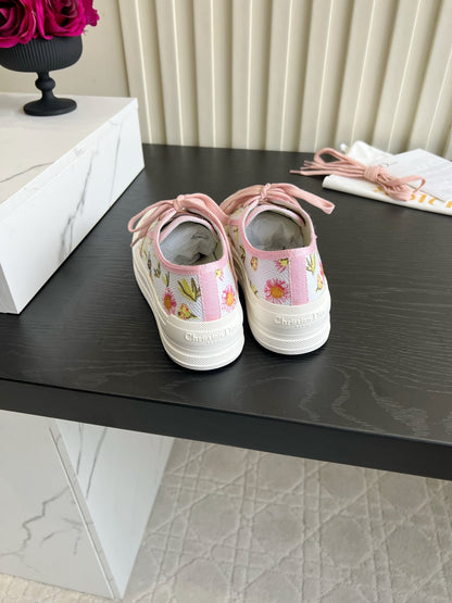 CD Dioriviera Walk'n'Dior Sneaker Light Pink Cotton 851249
