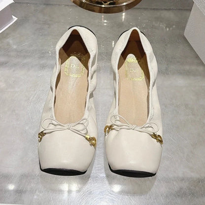 Dior 2026 Cœur Ballet Flat Lambskin 901685