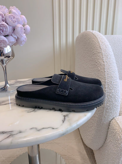 Dior Boy Mule Black Suede 615461