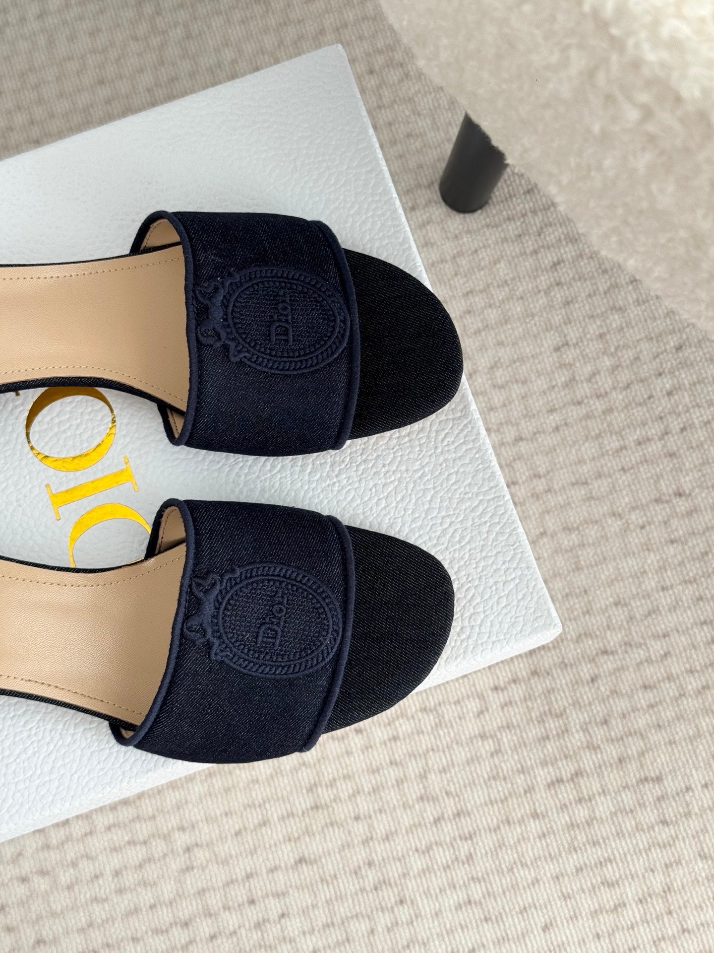 CD Médaillon Slide 4.5cm Dark Blue Denim 849737