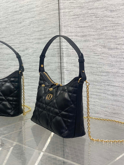 Dior 2025 Bag 19cm Black Lambskin 272824