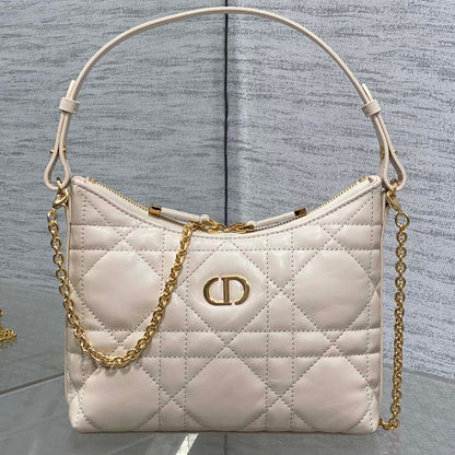 Dior 2025 Bag 19cm Cream Lambskin 272826