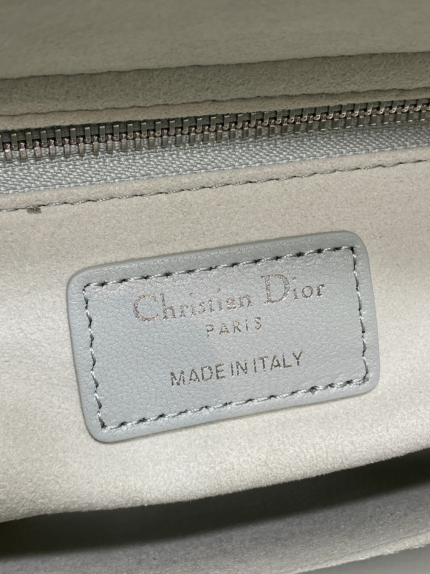 Dior 2026 Lady Dior Bag Grey Charcoal Lambskin 286579