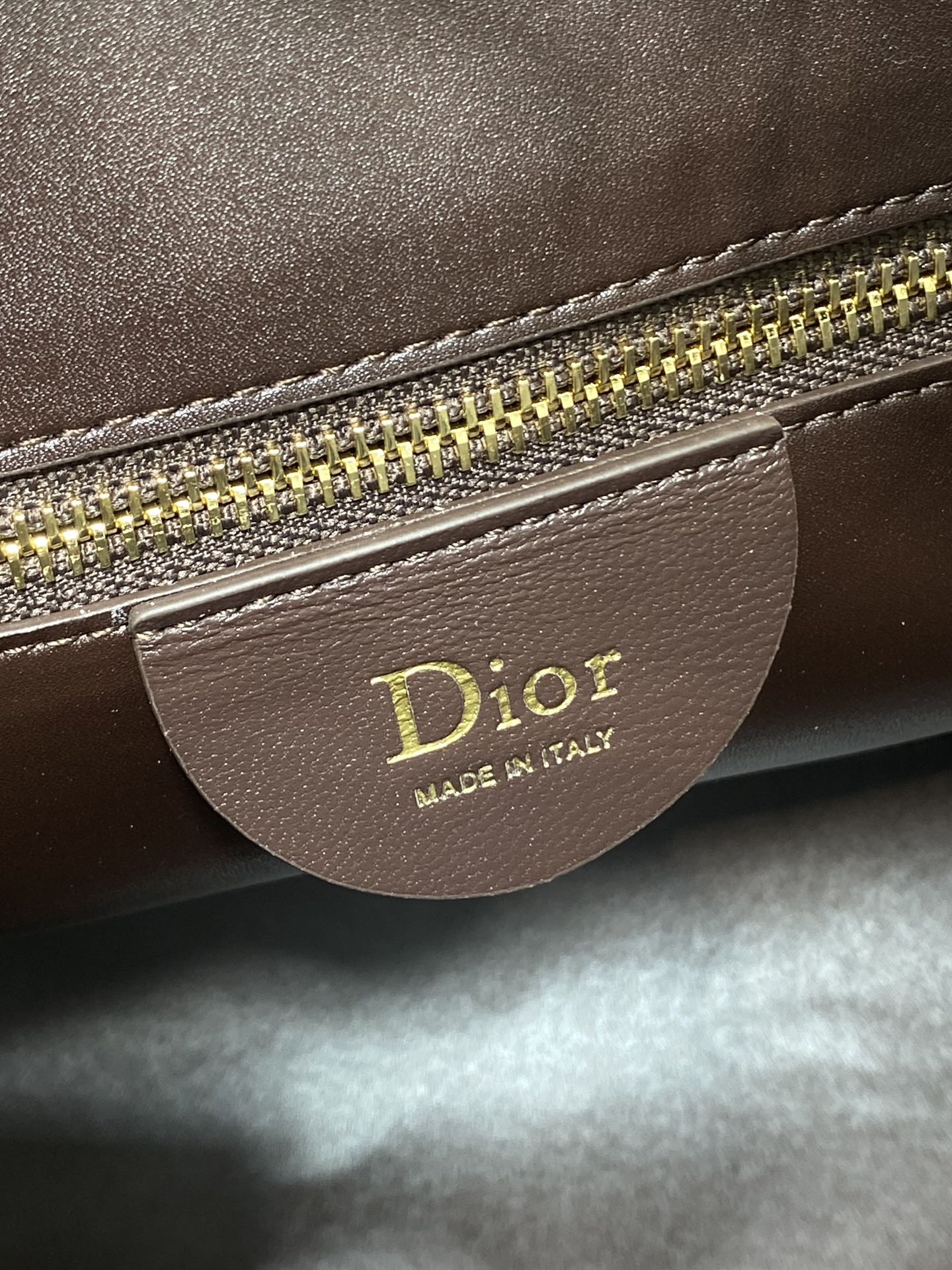 Dior Medium Diorly Bag Coffee Suede 286588