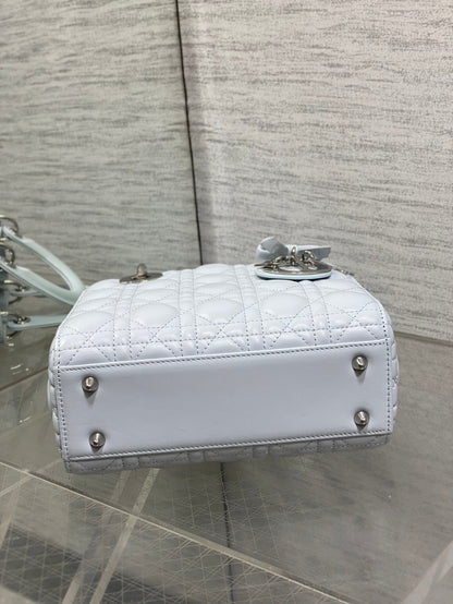 Dior 2026 Lady Dior Bag Glacier Blue Lambskin 286617
