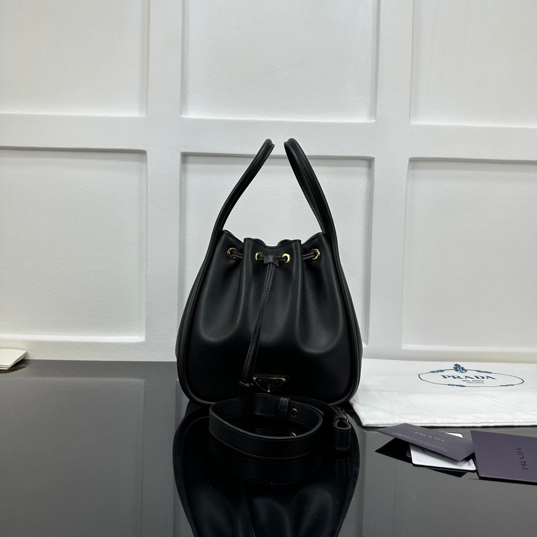 Prada 2026 Darling Bucket Bag 22cm Calfskin