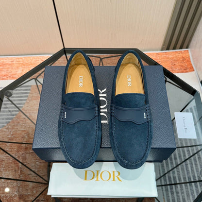 CD Odéon Men’s Loafer Dark Blue Suede 664116