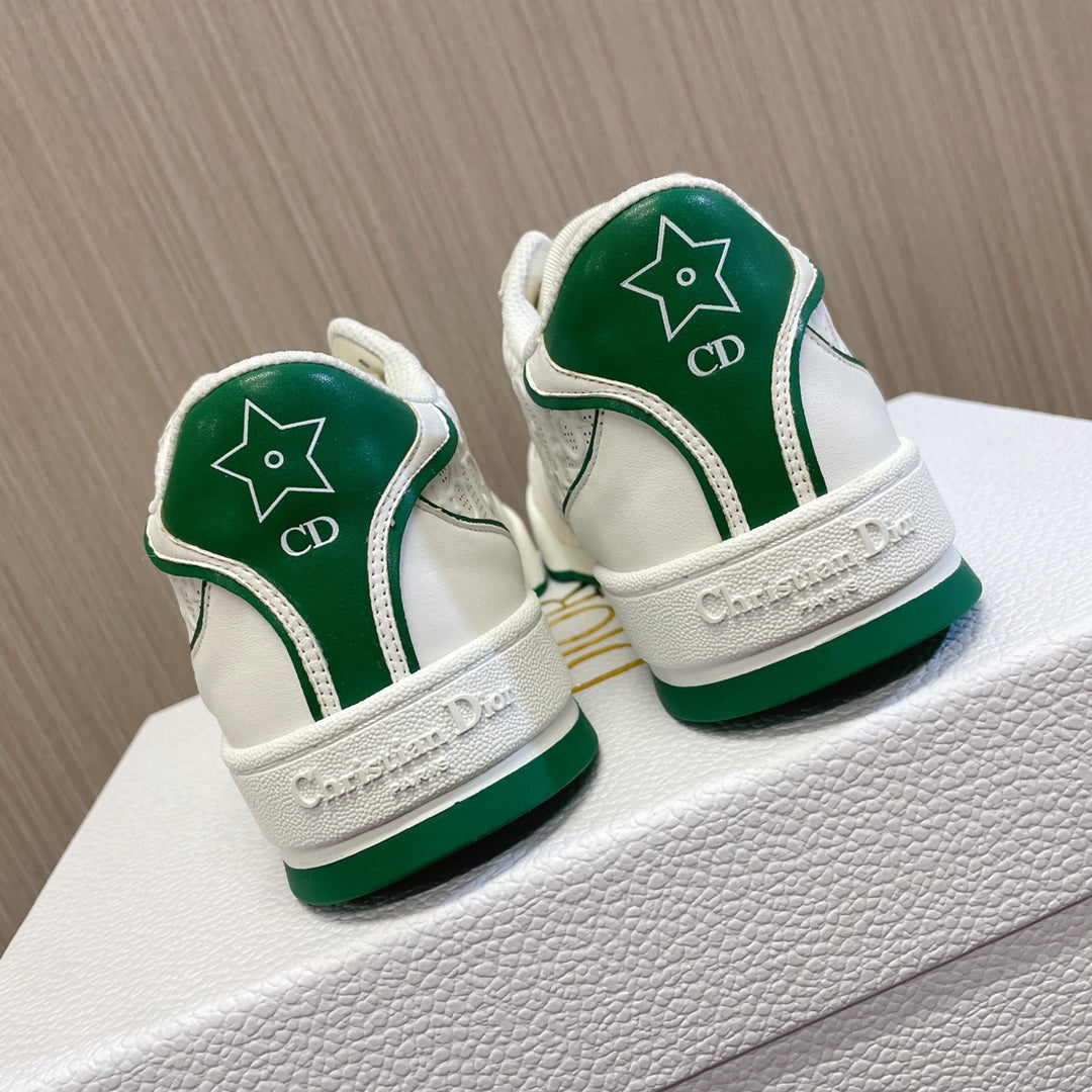 CD 26s One Sneaker White Green Calfskin 920126