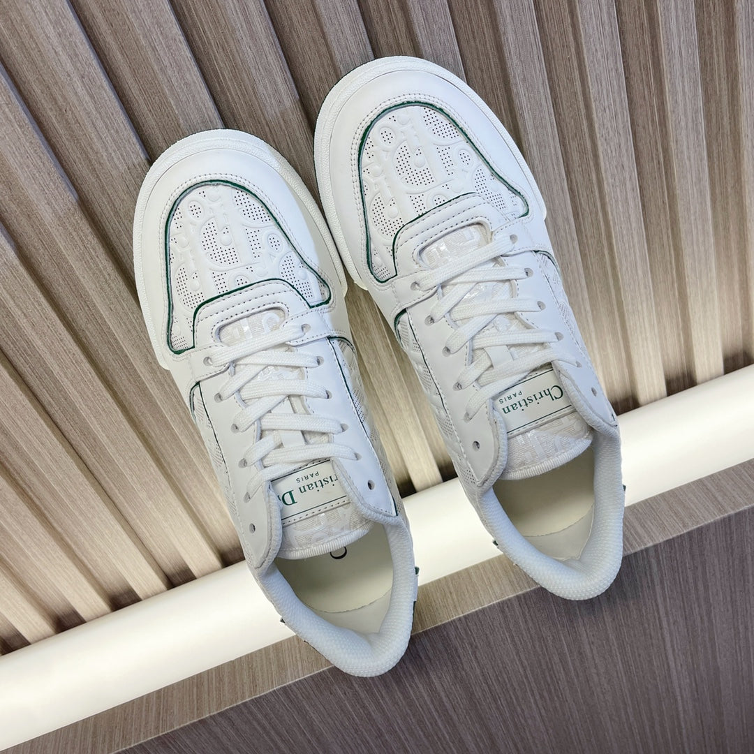 CD 26s One Sneaker White Green Calfskin 920126