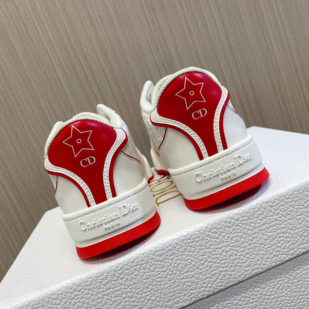 CD 26s One Sneaker White Red Calfskin 920127