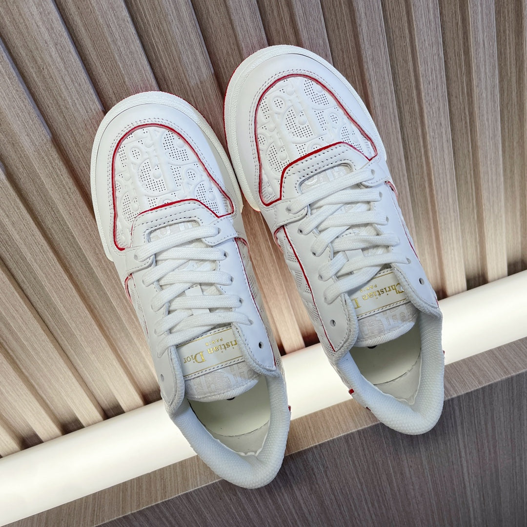 CD 26s One Sneaker White Red Calfskin 920127