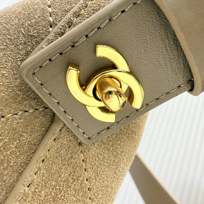 Chanel 2026 Bag 26cm Suede Leather 156914