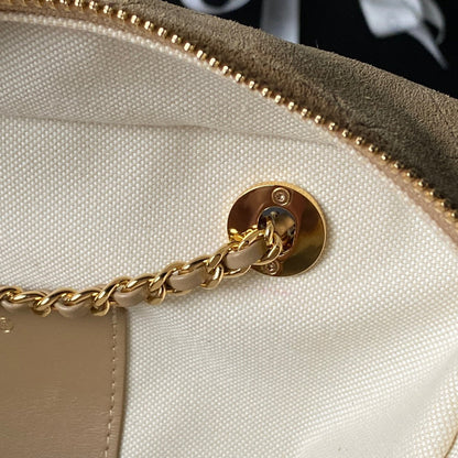 Chanel 2026 Bowling Bag 32cm Suede Leather