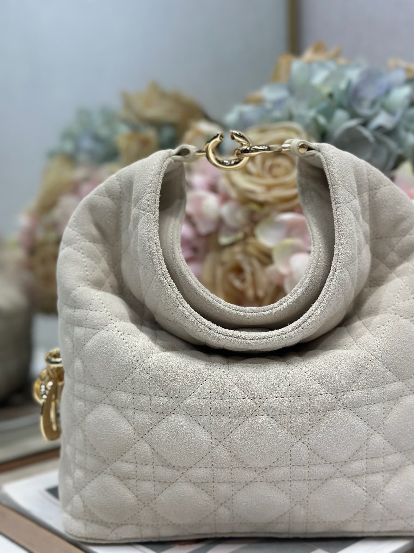 Dior 2026 Toujours Hobo 27cm Suede