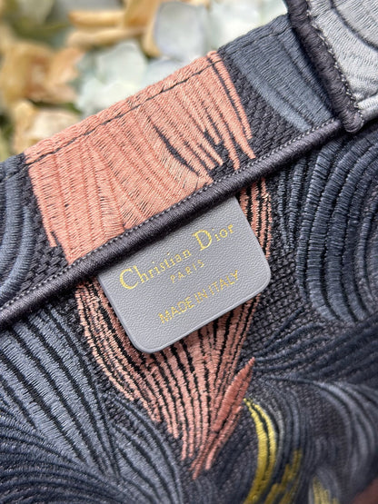 Dior 2026 Book Tote Bag Multicolor Canvas 290879
