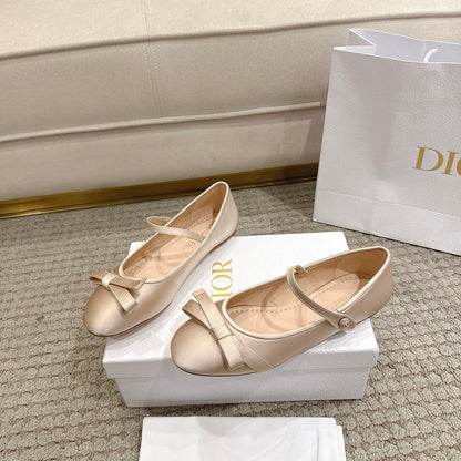 CD Lovely-D Raso Nero Ballerina Nude Sheepskin  502332